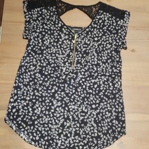 Express lacy blouse